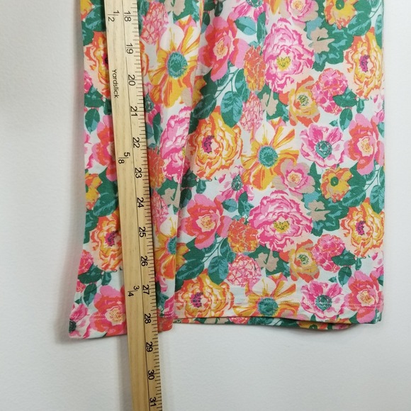 Matilda Jane Pajama Set Womens XL Floral Striped Raglan Sleepwear NWT - Picture 6 of 8